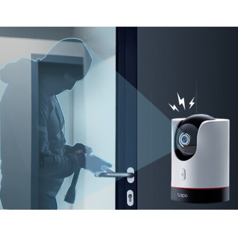 TP-Link Tapo C225 2K QHD Pan/Tilt Indoor Security WiFi Camera
